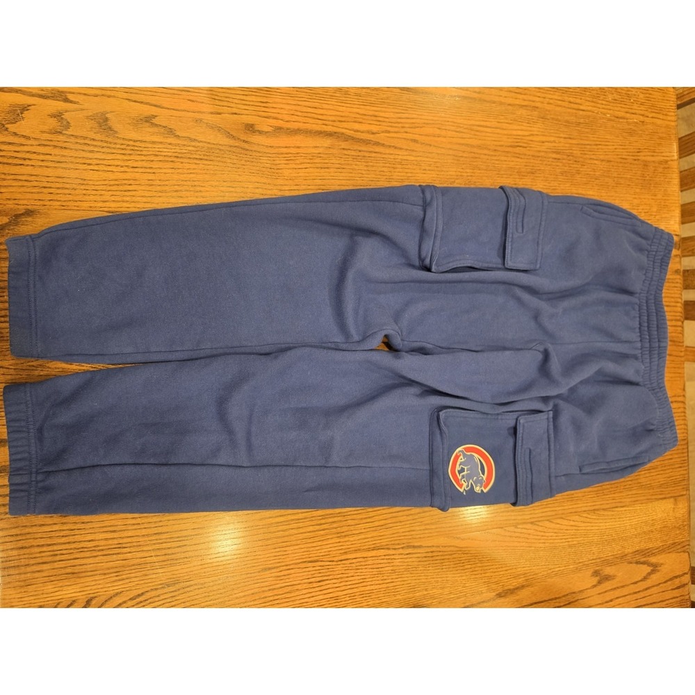 Chicago Cubs Sweatpants Youth XLarge Vintage Genuine Merch MLB Baseball‎ Blue
